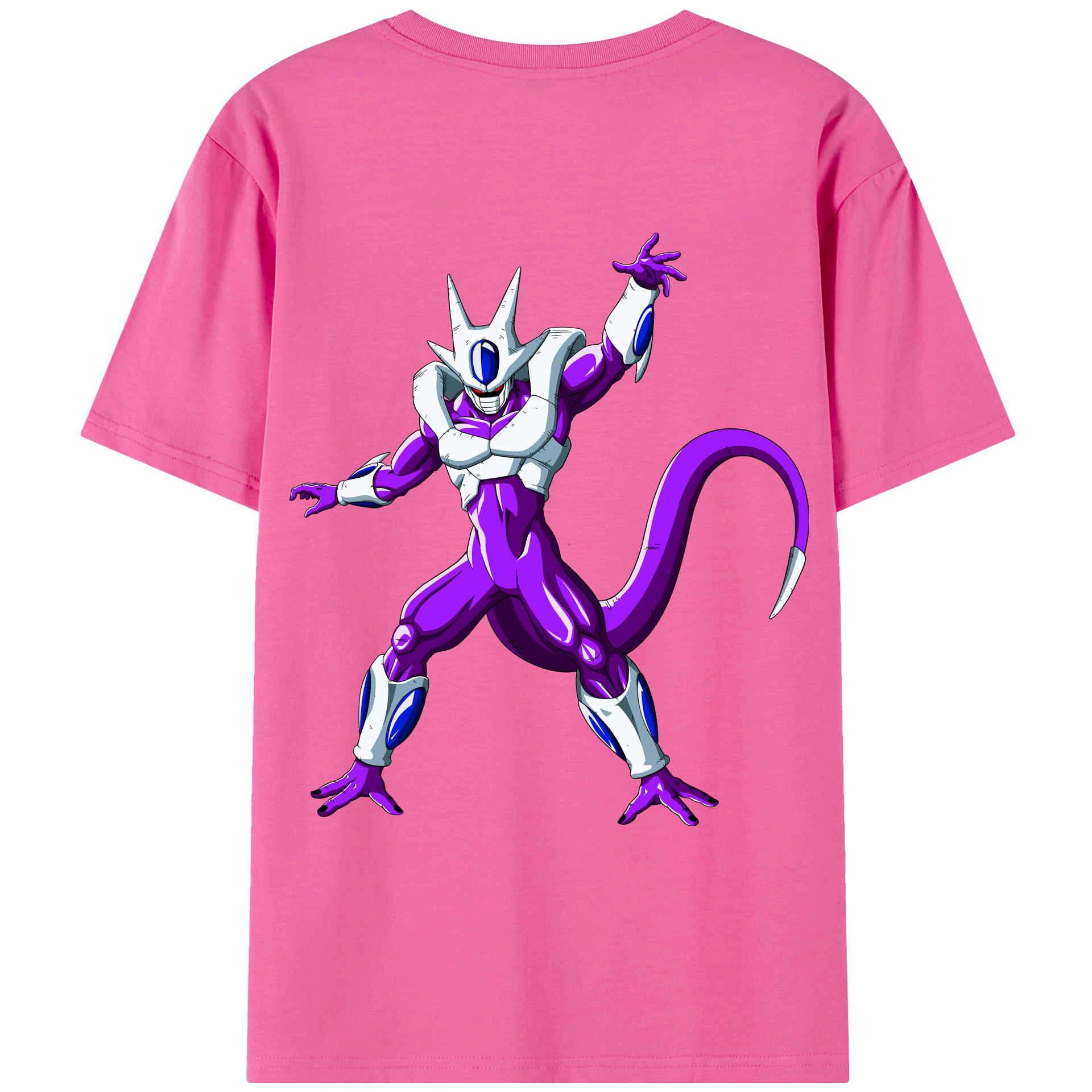 （画像用） ドラゴンボール クウラ DRAGON BALL Cooler Coora レディース半袖Tシャツ(バックプリント)